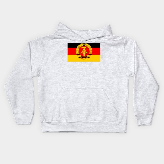 GDR flag (original) Kids Hoodie by GetThatCar